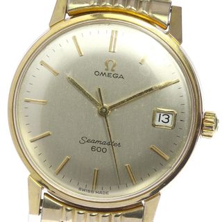 オメガ(OMEGA)のオメガ OMEGA Ref.136.011 シーマスター600 Cal.611 ライスブレスレット デイト 手巻き メンズ _800634(腕時計(アナログ))