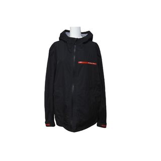 PRADA SPORTS プラダスポーツ ブルゾン ルナロッサ ナイロンジャケット SGN934 サイズ48 ブラック 美品 中古 61055(ブルゾン)