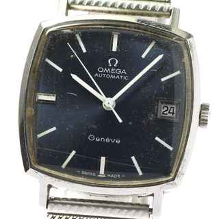 オメガ(OMEGA)のオメガ OMEGA Ref.162.010 ジュネーブ スクエア Cal.565 デイト 自動巻き メンズ _801620(腕時計(アナログ))