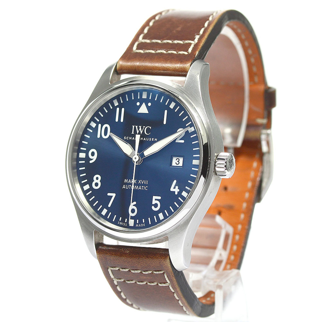 IWC(インターナショナルウォッチカンパニー)のIWC IWC SCHAFFHAUSEN IW327004 パイロットウォッチ マークXVIII プティ・プランス デイト 自動巻き メンズ 保証書付き_804181 メンズの時計(腕時計(アナログ))の商品写真