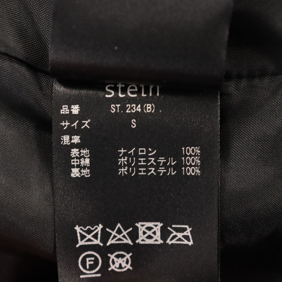 stein(シュタイン)のStein シュタイン 21SS OVERSIZED PADDED SHIRTオーバーパテッドナイロンシャツ ジャケット ST.234 ブラック メンズのジャケット/アウター(ナイロンジャケット)の商品写真