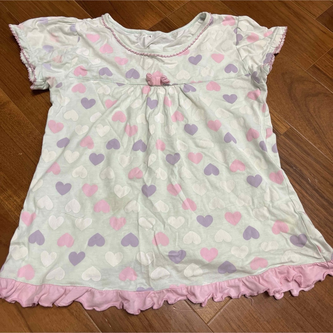 キッズ　夏パジャマ120 上のみ キッズ/ベビー/マタニティのキッズ服女の子用(90cm~)(パジャマ)の商品写真