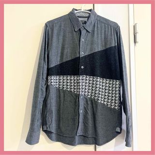 ビームス(BEAMS)の【BEAMS HEART】メンズ切替コットンシャツ★美品★(シャツ)