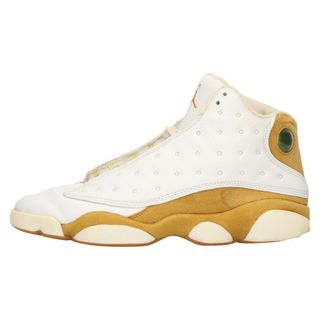 ナイキ(NIKE)のNIKE ナイキ 観賞用 AIR JORDAN 13 RETRO エア ジョーダン 13 レトロ ハイカットスニーカー ホワイト/ブラウン US10/28cm 040709(スニーカー)