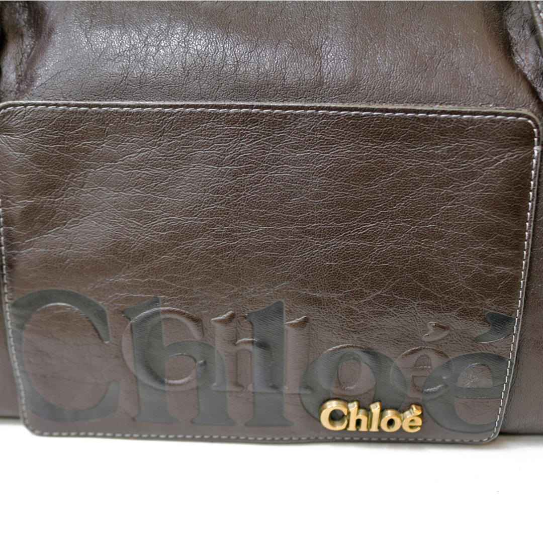 Chloe(クロエ)のクロエ ショルダーバッグ レザー ブラウン レディース Chloe  中古 レディースのバッグ(ショルダーバッグ)の商品写真