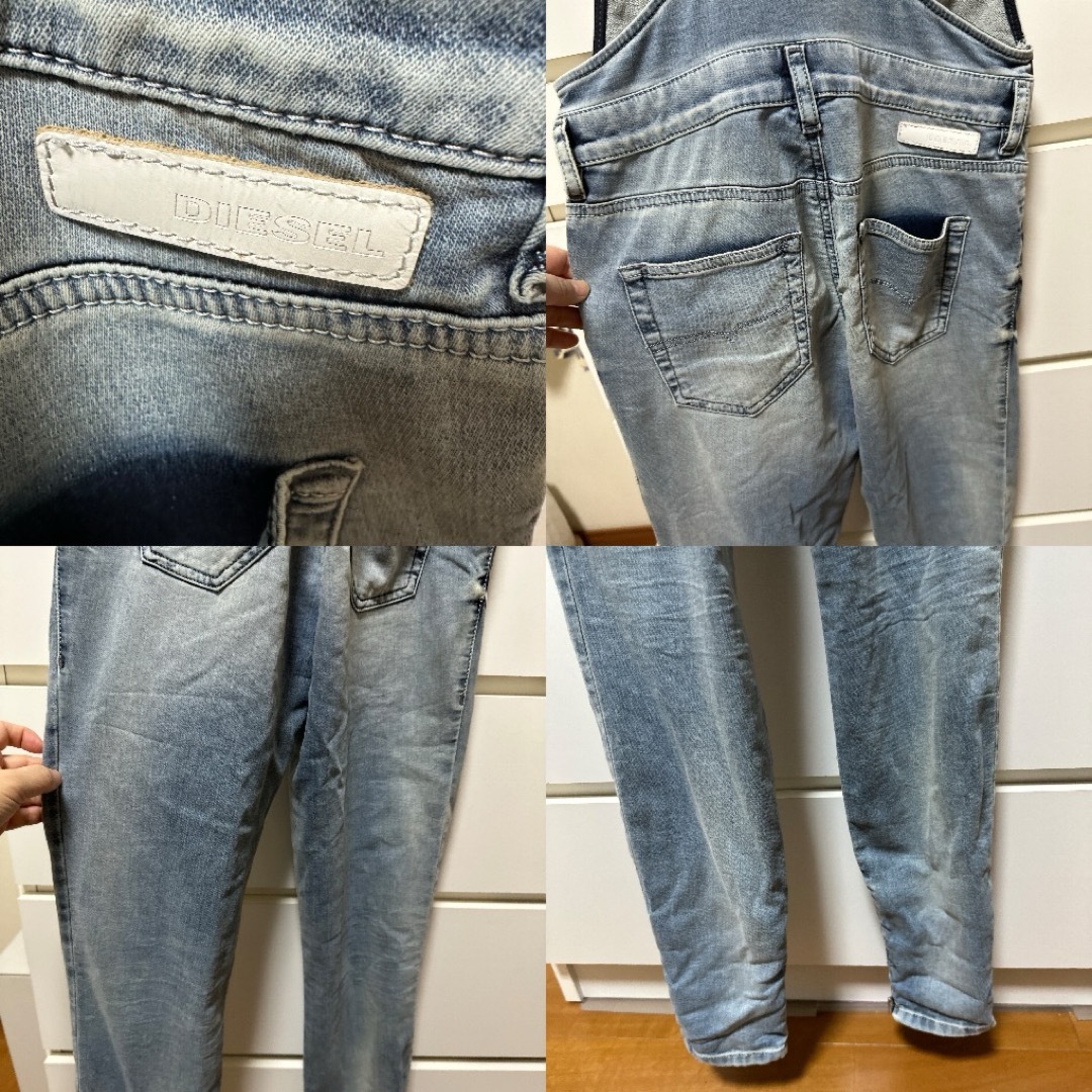 DIESEL(ディーゼル)のディーゼル　DIESEL VDENIM+seeetpants  オーバーオール レディースのパンツ(サロペット/オーバーオール)の商品写真