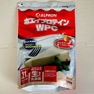 アルプロン(ALPRON)のアルプロン ホエイプロテイン WPC ふんわりチーズケーキ風味　1kg(プロテイン)