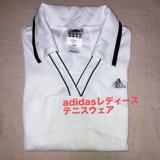 アディダス(adidas)のadidasレディーステニスウェア、白(ウェア)