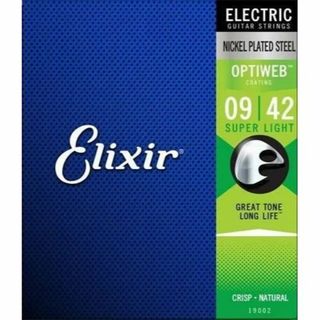 エリクサー エレキギター弦 .009-042 #19002 Elixir(エレキギター)