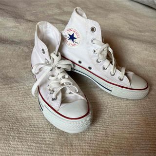 オールスター(ALL STAR（CONVERSE）)の【美品】コンバース★キャンバス オールスター HI  23.5センチ(スニーカー)