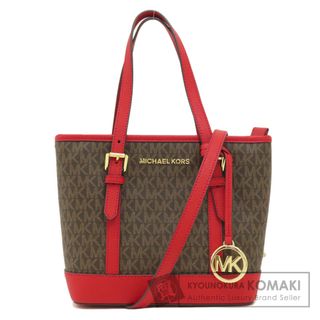 マイケルコース(Michael Kors)のMichael Kors MKシグネチャー 2WAY ハンドバッグ PVC レディース(ハンドバッグ)