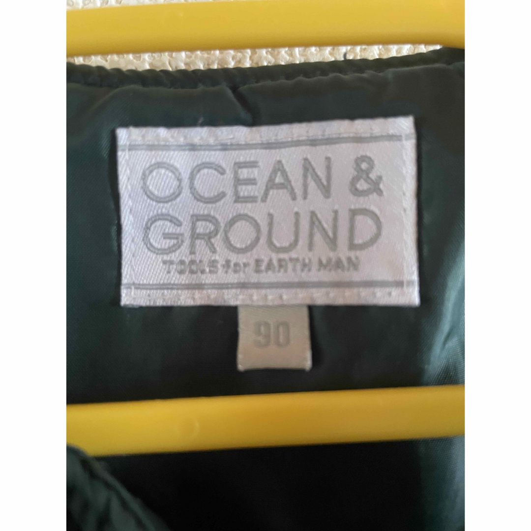 OCEAN&GROUND(オーシャンアンドグラウンド)のオーシャンアンドグラウンド　ベスト　90サイズ キッズ/ベビー/マタニティのキッズ服男の子用(90cm~)(ジャケット/上着)の商品写真
