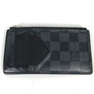 ルイヴィトン(LOUIS VUITTON)のルイヴィトン LOUIS VUITTON コインカード・ホルダー N64038 ダミエグラフィット フラグメントケース 財布 小銭入れ コインケース ダミエグラフィットキャンバス ブラック(コインケース/小銭入れ)