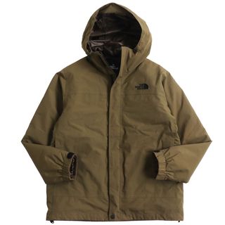 ザノースフェイス(THE NORTH FACE)の美品 THE NORTH FACE ザ・ノースフェイス NP61735 Cassius Triclimate Jacket カシウストリクライメイトジャケット  PRIMALOFT プリマロフト 中綿入りライナー付き マウンテンパーカー ナイロンジャケット ニュートープ S 正規品 メンズ(マウンテンパーカー)