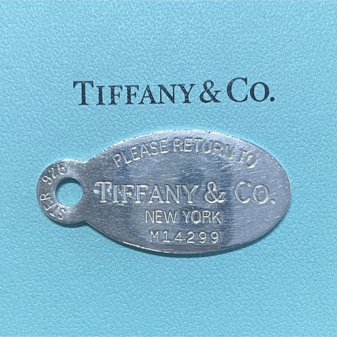 Tiffany & Co.(ティファニー)のリターントゥティファニー オーバルタグ ネックレスチャーム ペンダントトップ メンズのアクセサリー(その他)の商品写真