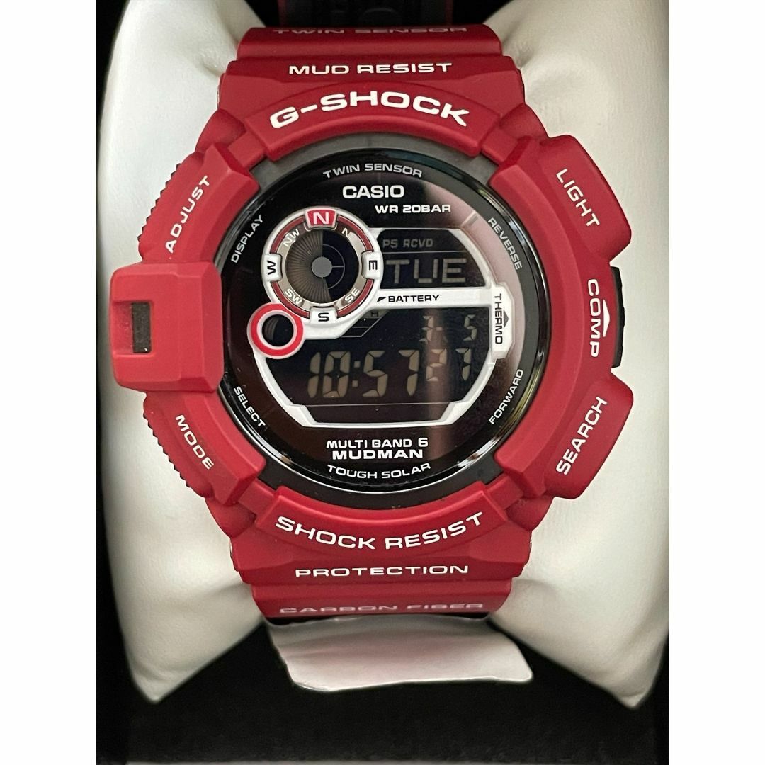 CASIO(カシオ)のG-shock RESCUE RED マッドマン GW-9300RD-4JF メンズの時計(腕時計(デジタル))の商品写真