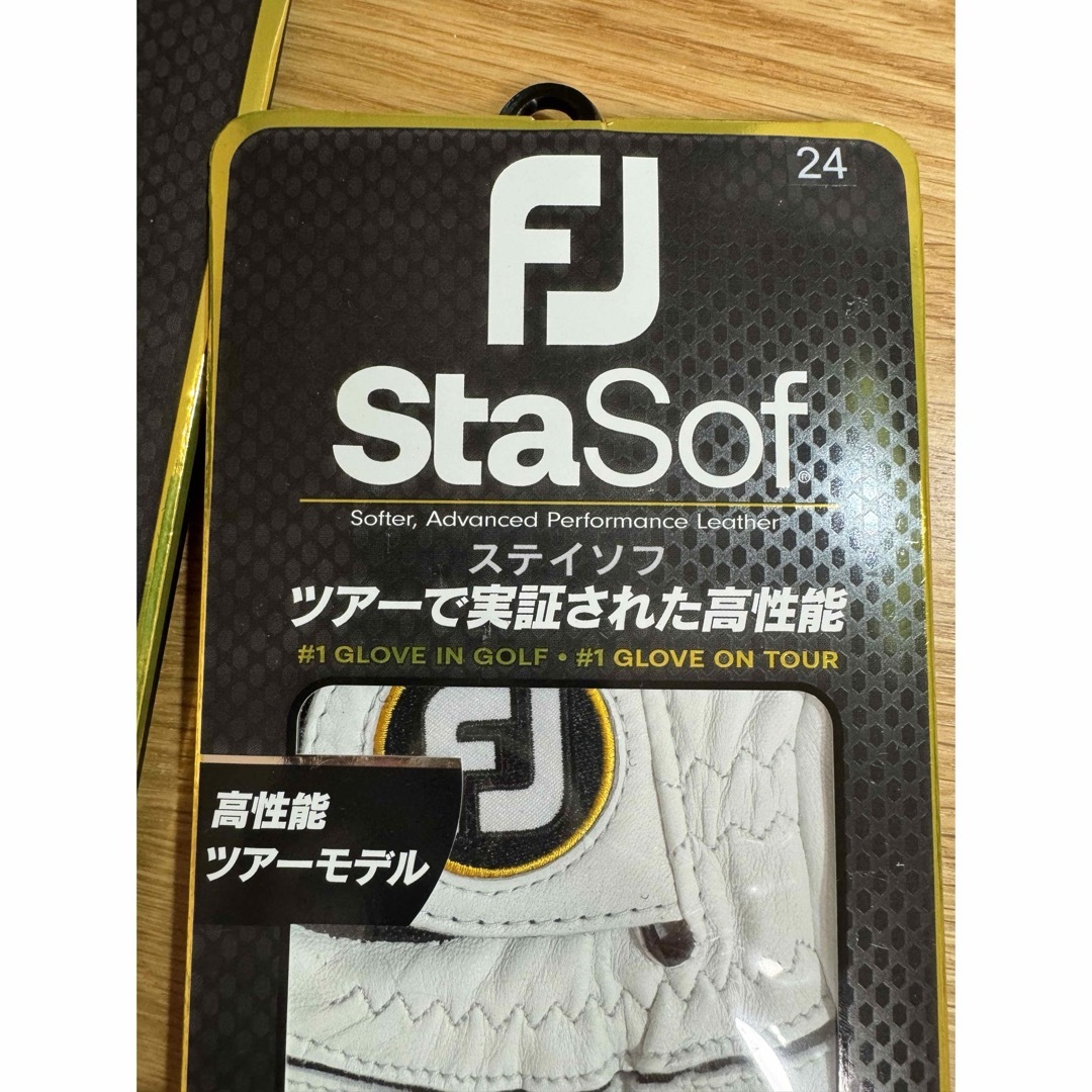 FootJoy(フットジョイ)のFootJoyステイソフ　ゴルフグローブ　24cm スポーツ/アウトドアのゴルフ(その他)の商品写真