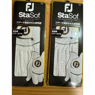 フットジョイ(FootJoy)のFootJoyステイソフ　ゴルフグローブ　24cm(その他)