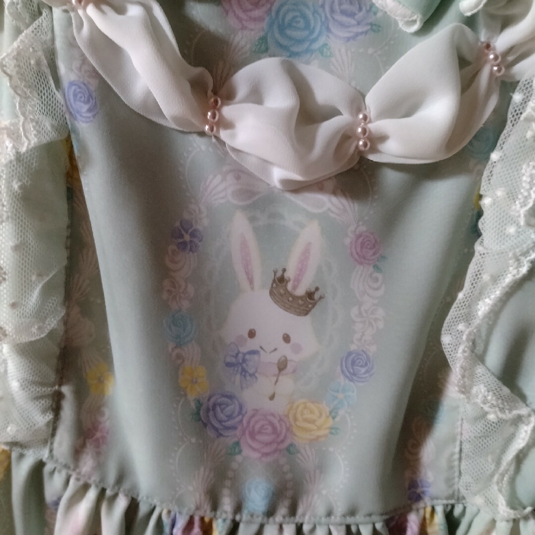 Angelic Pretty(アンジェリックプリティー)の【最終値下！】Angelic Pretty　ウィッシュミーメル　JSK レディースのワンピース(ひざ丈ワンピース)の商品写真