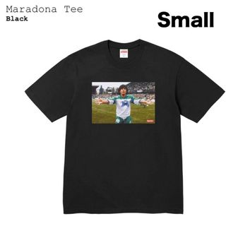 シュプリーム(Supreme)のSupreme Maradona Tee Black S(Tシャツ/カットソー(半袖/袖なし))