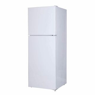 【色: ホワイト】冷蔵庫 小型 2ドア 新生活 ひとり暮らし 一人暮らし 138(冷蔵庫)