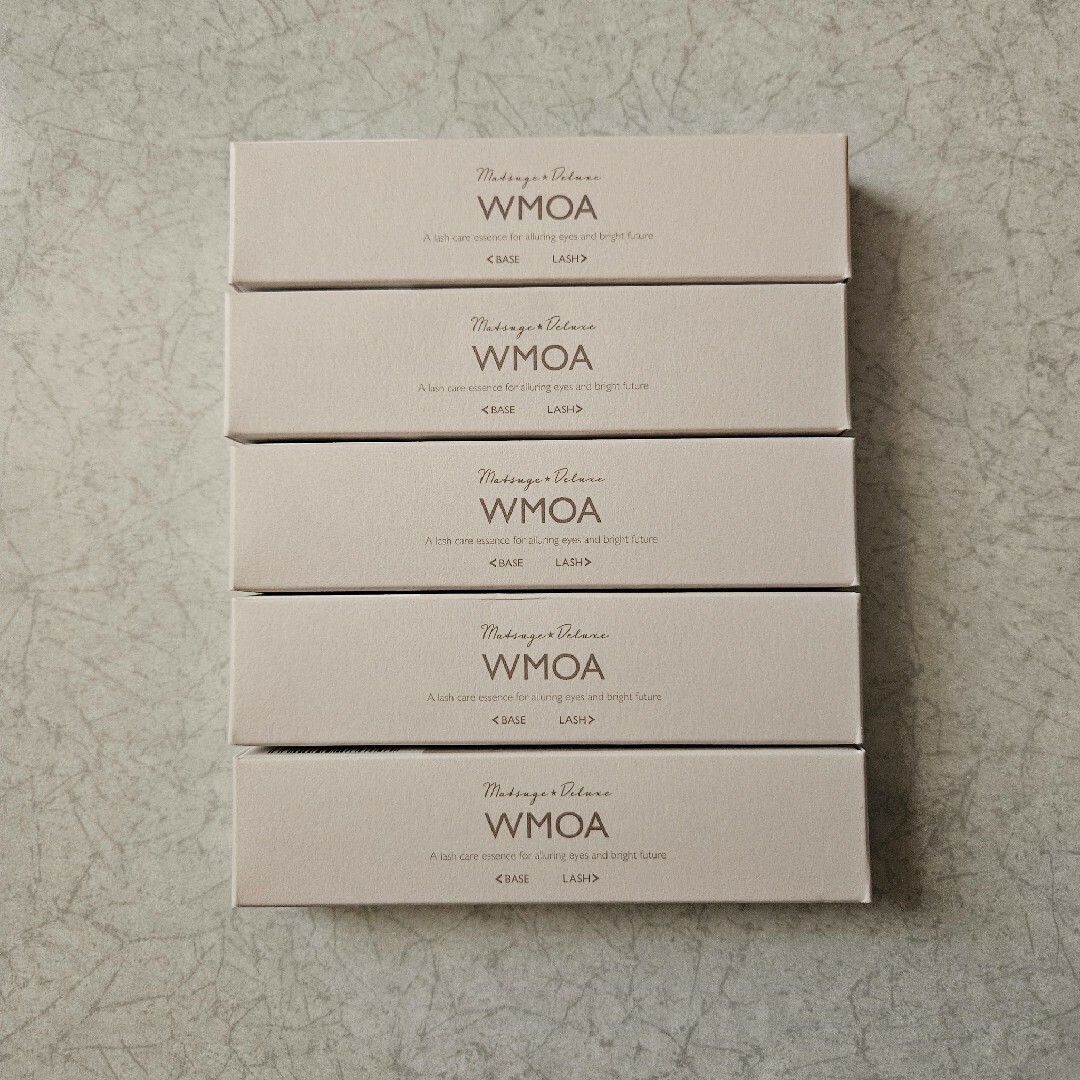 WMOA まつ毛美容液 ５本 セット コスメ/美容のスキンケア/基礎化粧品(まつ毛美容液)の商品写真