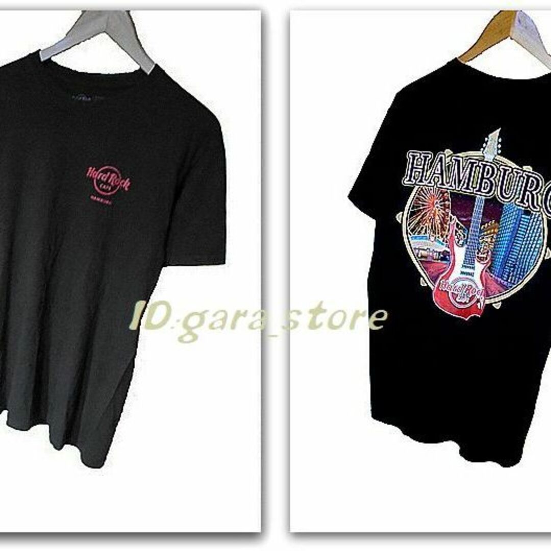 Hard Rock CAFE(ハードロックカフェ)のハードロックカフェ ギター×観覧車 ハンブルグ Tシャツ メンズのトップス(Tシャツ/カットソー(半袖/袖なし))の商品写真