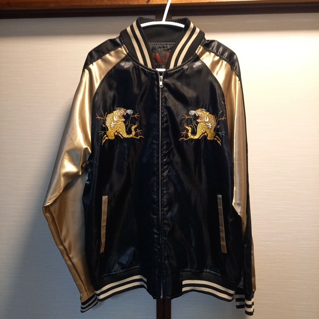 一心如鏡スカジャン黒金虎龍ロゴ刺繍L新品未使用 | フリマアプリ ラクマ 一心如鏡スカジャン黒金虎龍ロゴ刺繍L新品未使用 | フリマアプリ ラクマ
