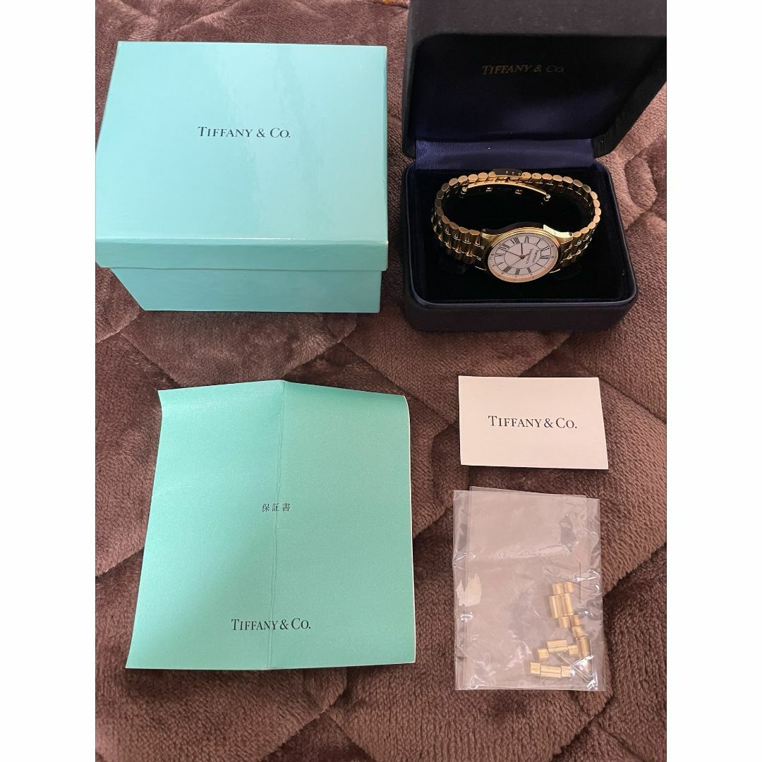 Tiffany & Co.(ティファニー)のポートフォリオ　ティファニー　Tiffany ゴールド　メンズ　腕時計 メンズの時計(腕時計(アナログ))の商品写真