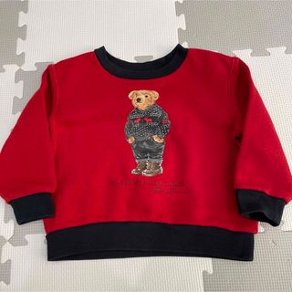 ポロラルフローレン(POLO RALPH LAUREN)の【美品】ポロベア☆スウェット☆18M(トレーナー)