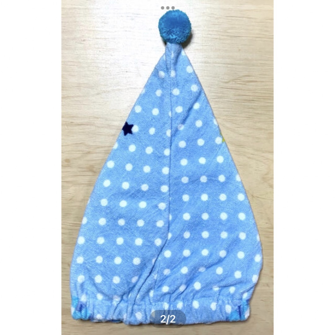 STITCH(スティッチ)のディズニー☆スティッチ☆新品☆タオルキャップ☆プール☆海水浴☆入浴 キッズ/ベビー/マタニティのこども用ファッション小物(その他)の商品写真