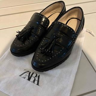 ZARA - ザラ　ローファー　シューズ　　37 美品！