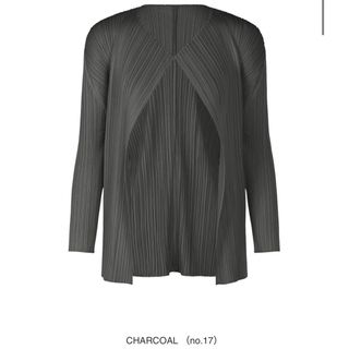 プリーツプリーズイッセイミヤケ(PLEATS PLEASE ISSEY MIYAKE)の【新品未使用】プリーツプリーズ　3月　カーディガンPP41JO133(カーディガン)