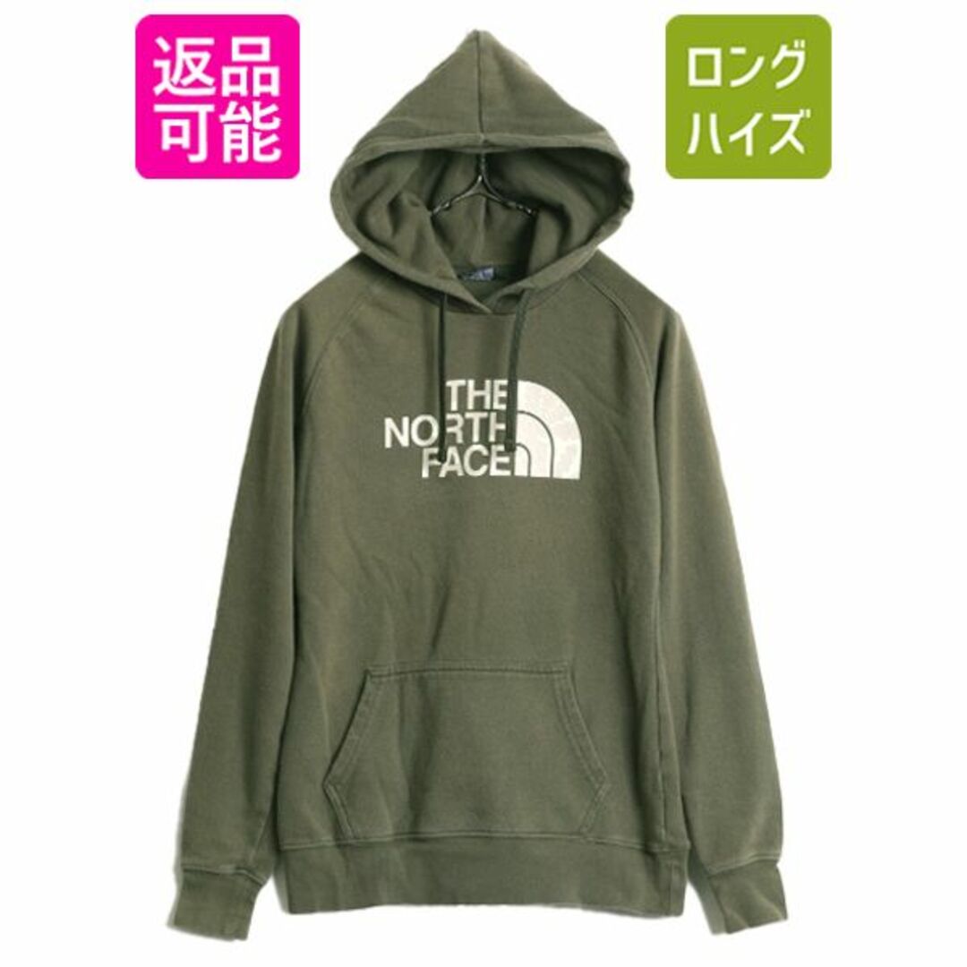 THE NORTH FACE(ザノースフェイス)のノースフェイス プリント スウェット フード パーカー レディース XS / 古着 The North Face プルオーバー 裏起毛 トレーナー アウトドア レディースのトップス(パーカー)の商品写真