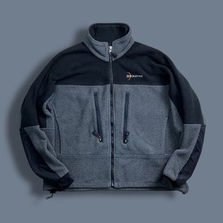ファッションの 90s - STONE MOON USA製 ツートンフリースジャケット MOONSTONE フリース