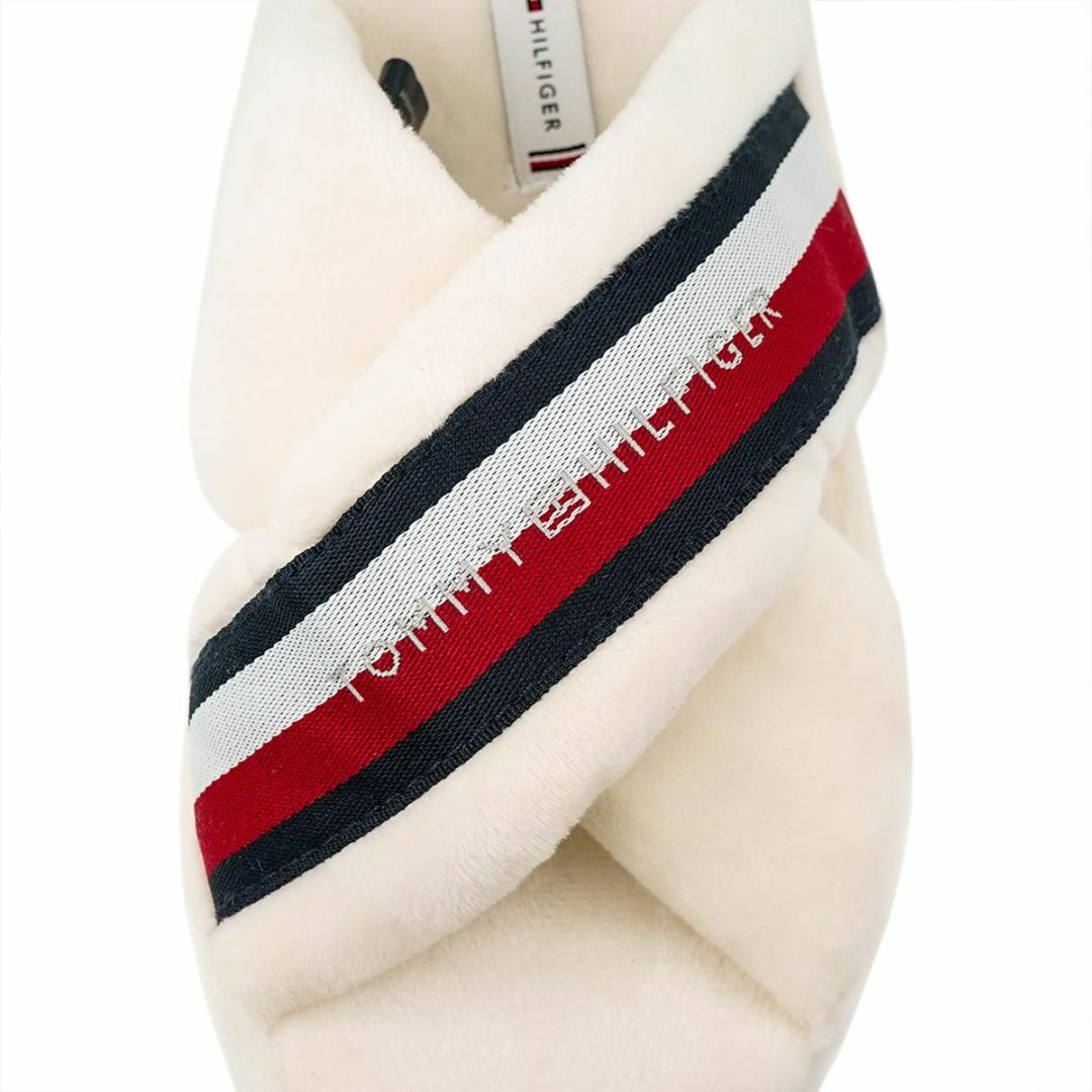 TOMMY HILFIGER(トミーヒルフィガー)のサンダル トミーヒルフィガー FW0FW06888YBL ホワイト  3940(24.5cm-25cm) レディースの靴/シューズ(サンダル)の商品写真