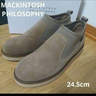 マッキントッシュフィロソフィー(MACKINTOSH PHILOSOPHY)の新品19910円☆マッキントッシュフィロソフィー スリッポンスニーカー スエード(スニーカー)