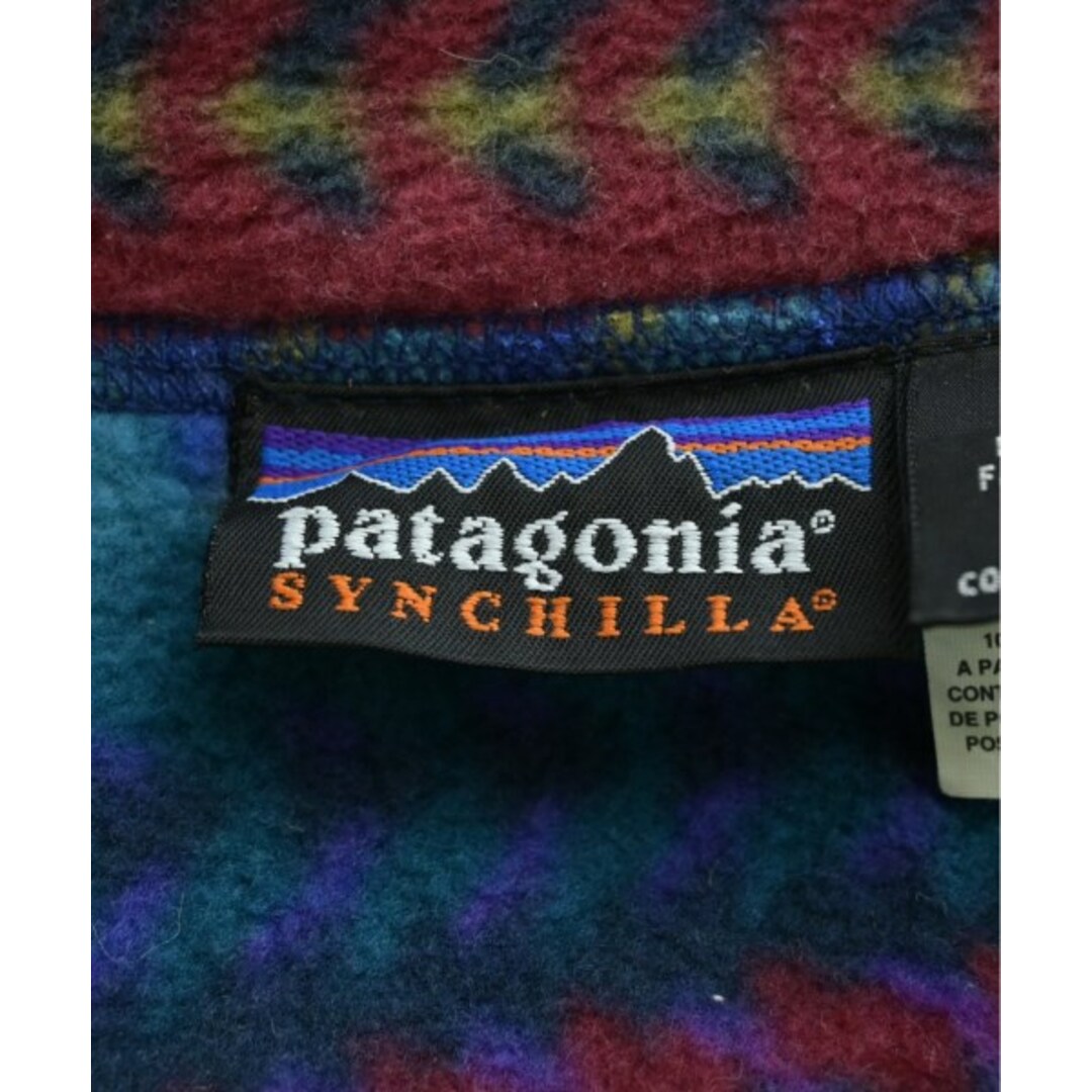 patagonia(パタゴニア)のpatagonia パタゴニア スウェット S 青x赤x緑等(総柄) 【古着】【中古】 メンズのトップス(スウェット)の商品写真