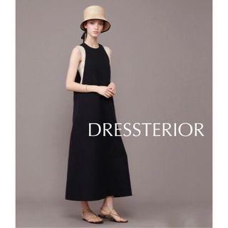 ドレステリア(DRESSTERIOR)の✳︎DRESSTERIORドレステリア　コットンリネン　リオペルフレアワンピース(ロングワンピース/マキシワンピース)