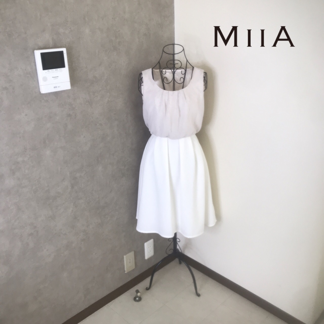 MIIA(ミーア)のミーア♡1度着用　ワンピース レディースのワンピース(ひざ丈ワンピース)の商品写真