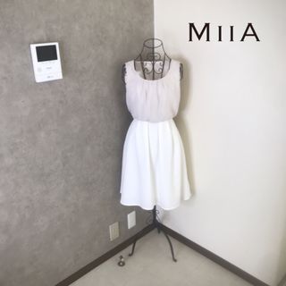 ミーア(MIIA)のミーア♡1度着用　ワンピース(ひざ丈ワンピース)