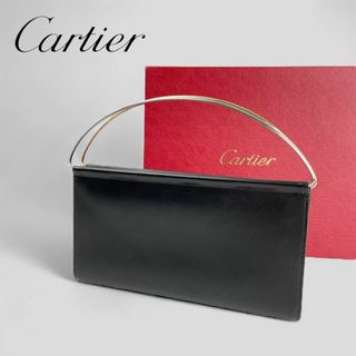 Cartier - 未使用■カルティエ■ ハンドル付きウォレット トリニティ 長財布 クラッチバッグ