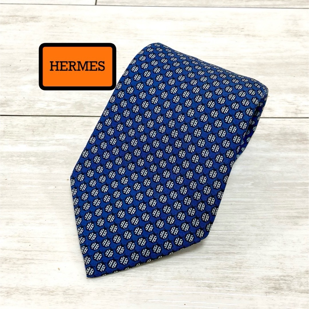 Hermes(エルメス)のエルメス HERME レディーバグデザイン シルク100% ネクタイ メンズのファッション小物(ネクタイ)の商品写真