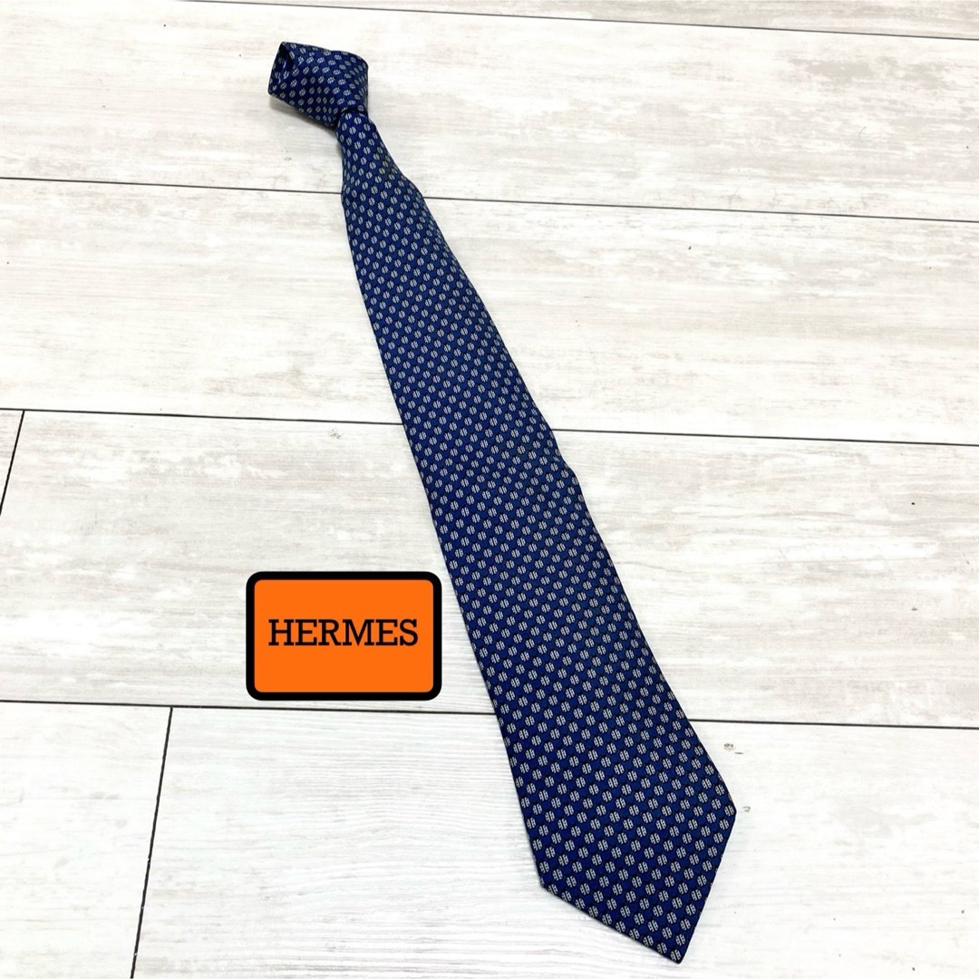 Hermes(エルメス)のエルメス HERME レディーバグデザイン シルク100% ネクタイ メンズのファッション小物(ネクタイ)の商品写真