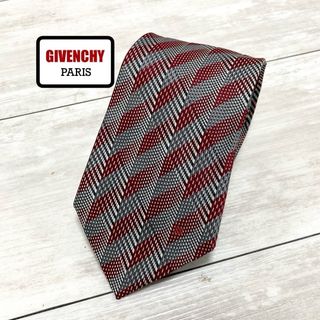 ジバンシィ(GIVENCHY)のジバンシィ GIVENCHY イタリア製 シルク100% ジオメトリー ネクタイ(ネクタイ)