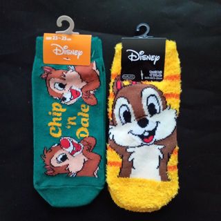 Disney - Disneyのチップととデニールのソックス。【新品】