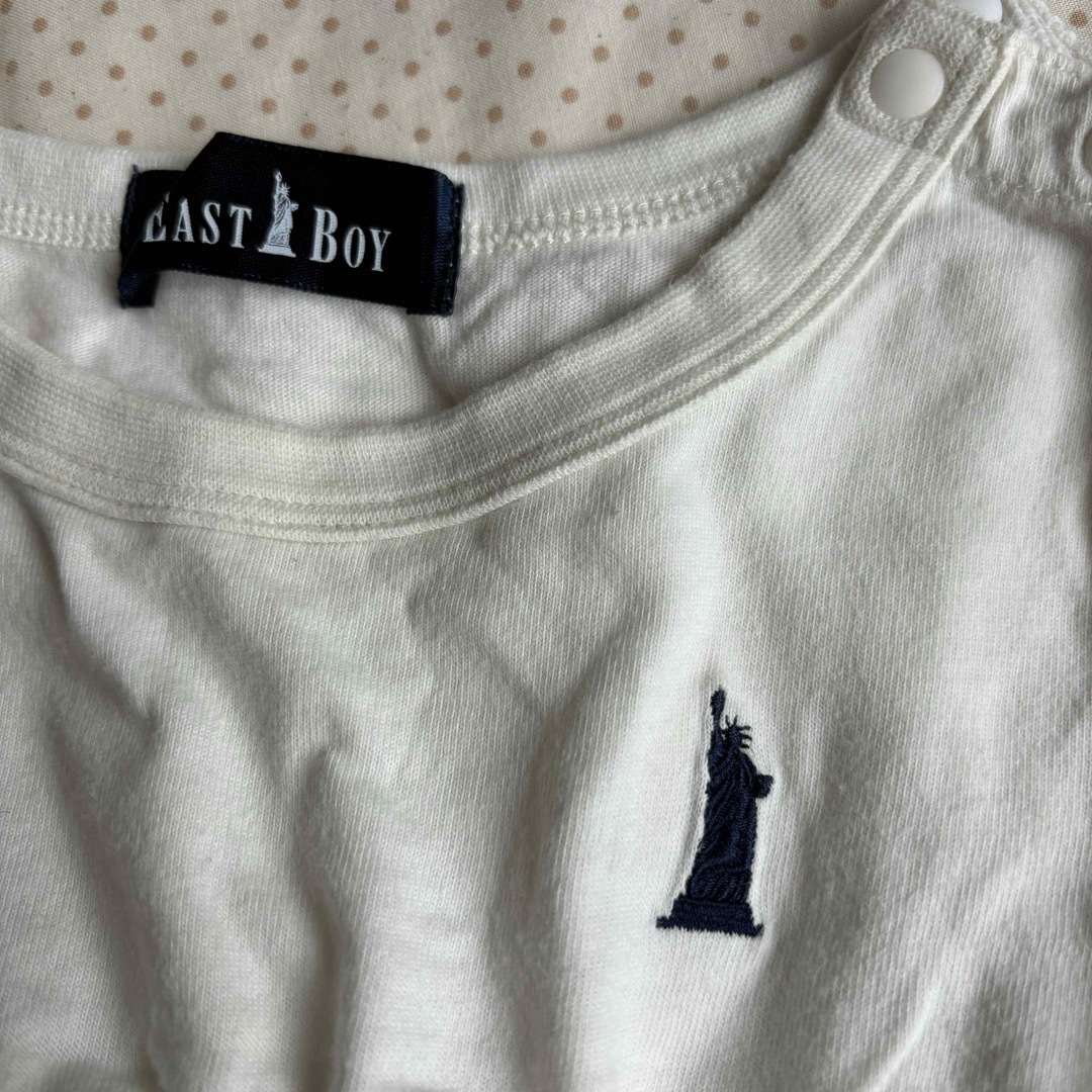 EASTBOY(イーストボーイ)のEASTBOY 80サイズ　ベビー服 キッズ/ベビー/マタニティのベビー服(~85cm)(シャツ/カットソー)の商品写真