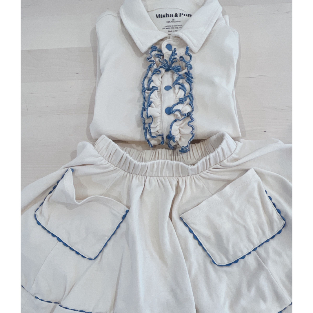 Misha & Puff(ミーシャアンドパフ)のmisha and puff セットアップ キッズ/ベビー/マタニティのキッズ服女の子用(90cm~)(Tシャツ/カットソー)の商品写真