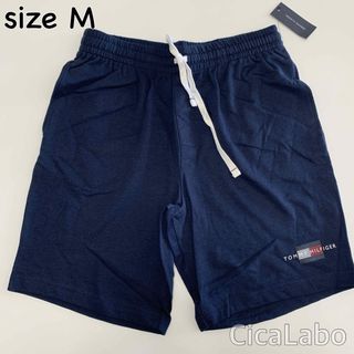 TOMMY HILFIGER - 【新品】トミー ハーフパンツ ネイビー M