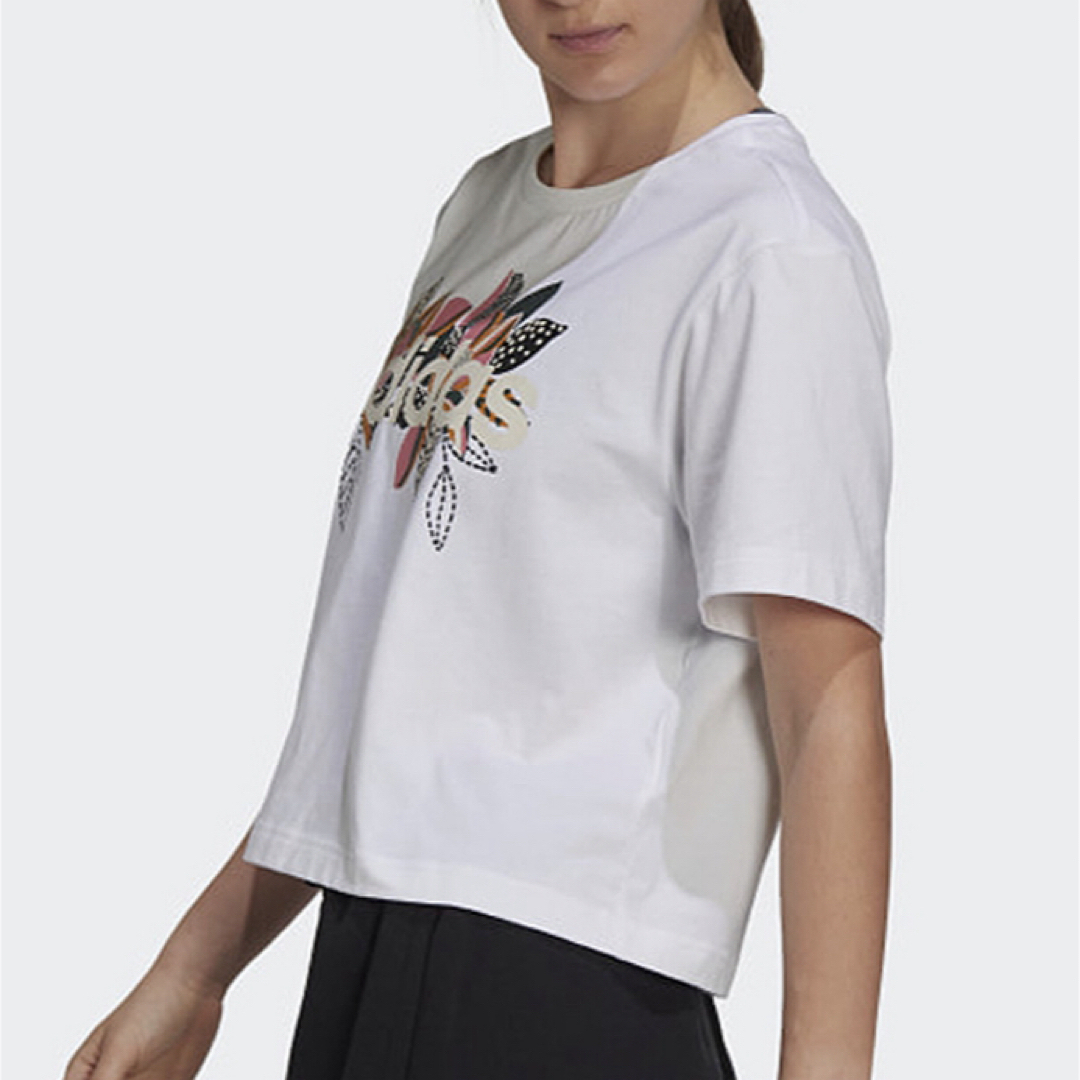 adidas(アディダス)のアディダス adidas FARM TEE 半袖T FARMグラフィックコラボ レディースのトップス(Tシャツ(半袖/袖なし))の商品写真